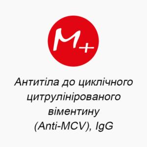 Anti-cyclic citrullinated vimentin (Anti-MCV), IgG