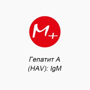 Hepatitis A (HAV): IgM