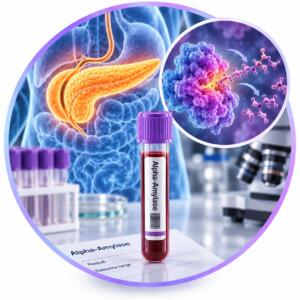 Blood test for alpha-amylase (Alpha-Amylase) — Medi Lab Plus