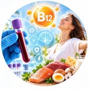 Blood test for vitamin B12 (Cyanocobalamin) — Medi Lab Plus