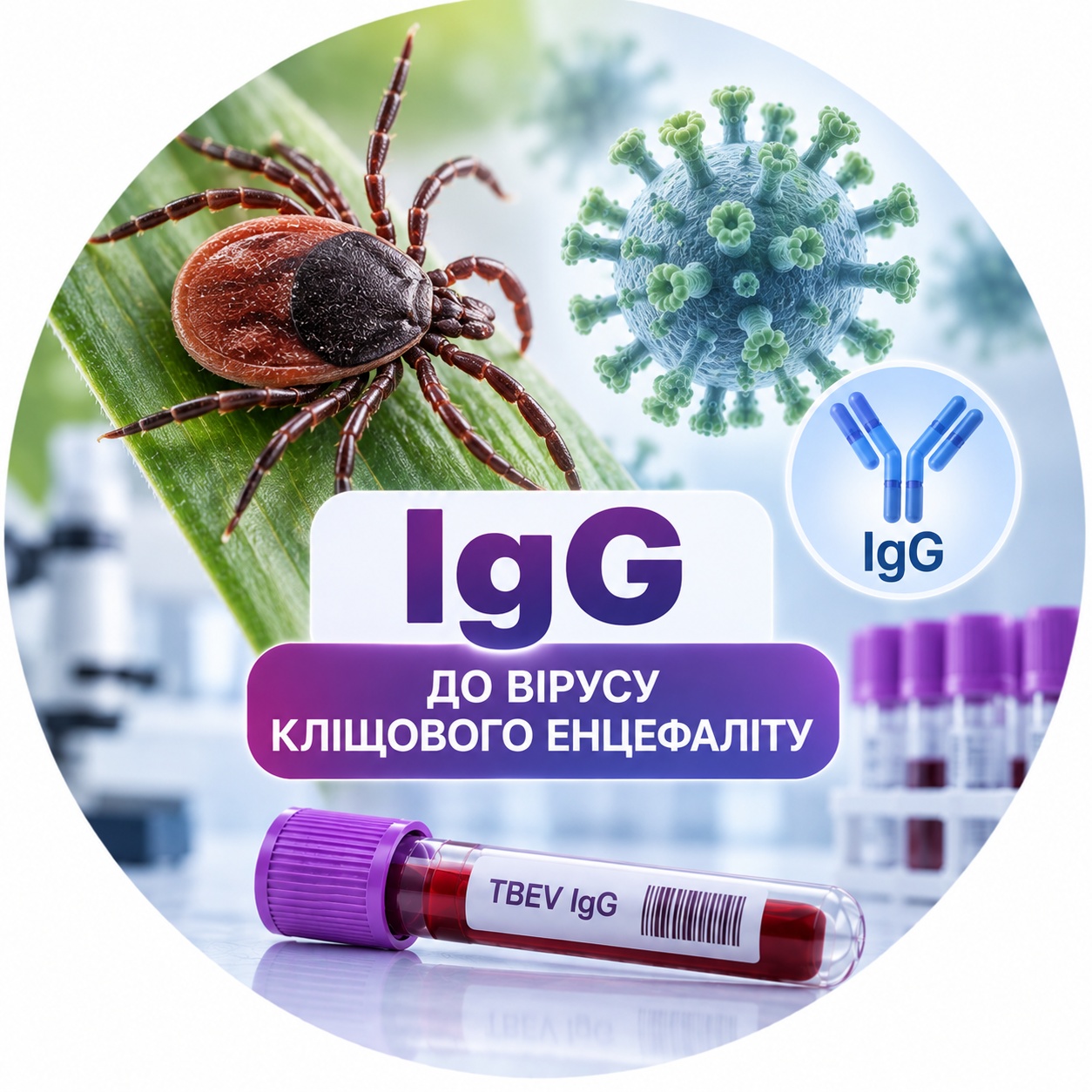 Антитела IgG к TBEV IgG к вирусу клещевого энцефалита