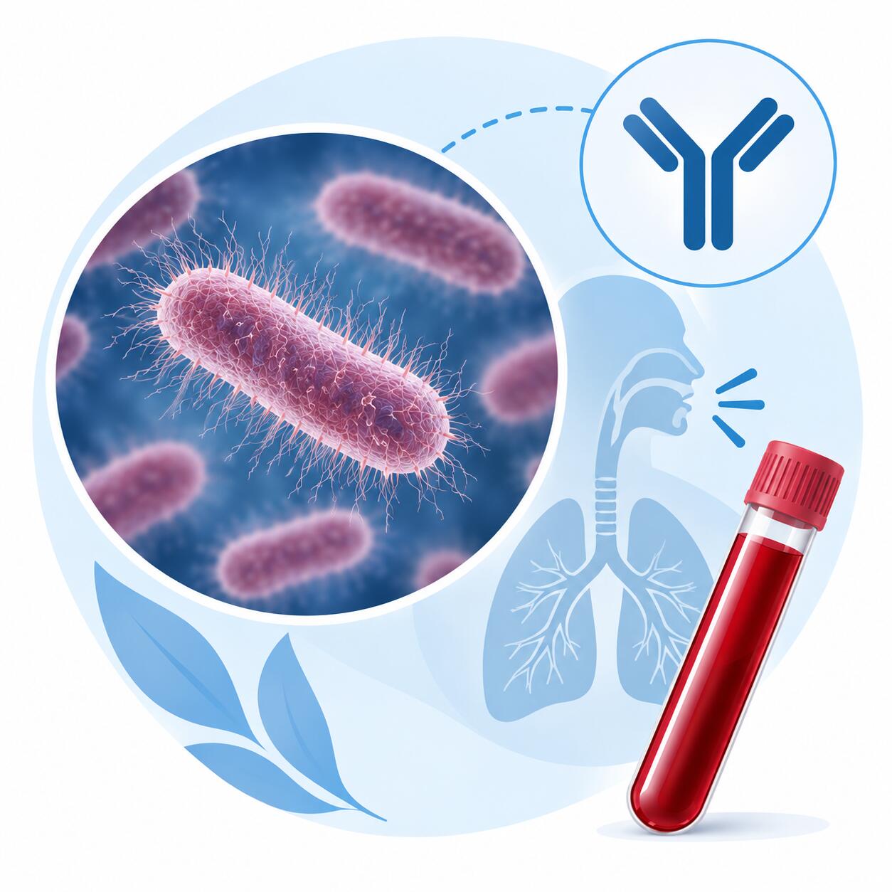 Антитіла IgG до Bordetella pertussis Bordetella pertussis (кашлюк), IgG — лабораторне дослідження