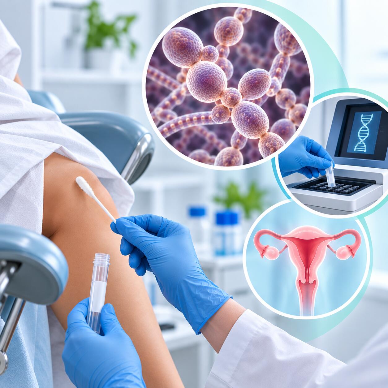 Qualitative determination of Candida albicans by PCR Candida albicans (candidiasis) — PCR-qualitative determination