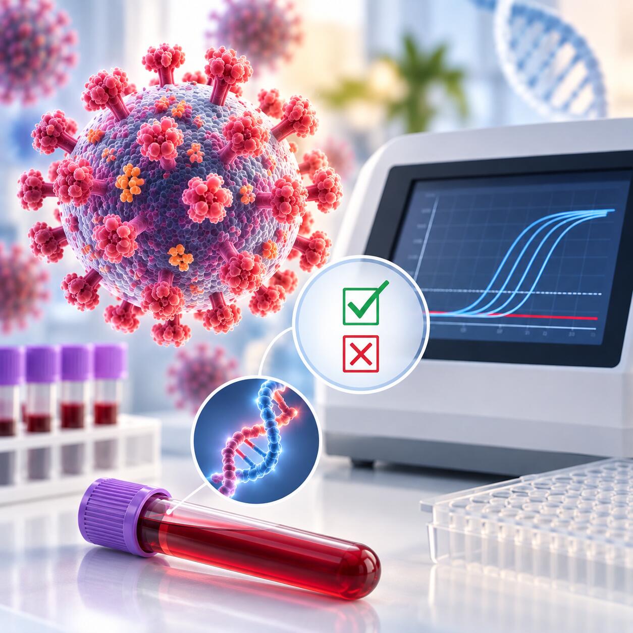 Qualitative determination of cytomegalovirus by Real-time PCR Cytomegalovirus (CMV) — Real-time PCR, qualitative determination
