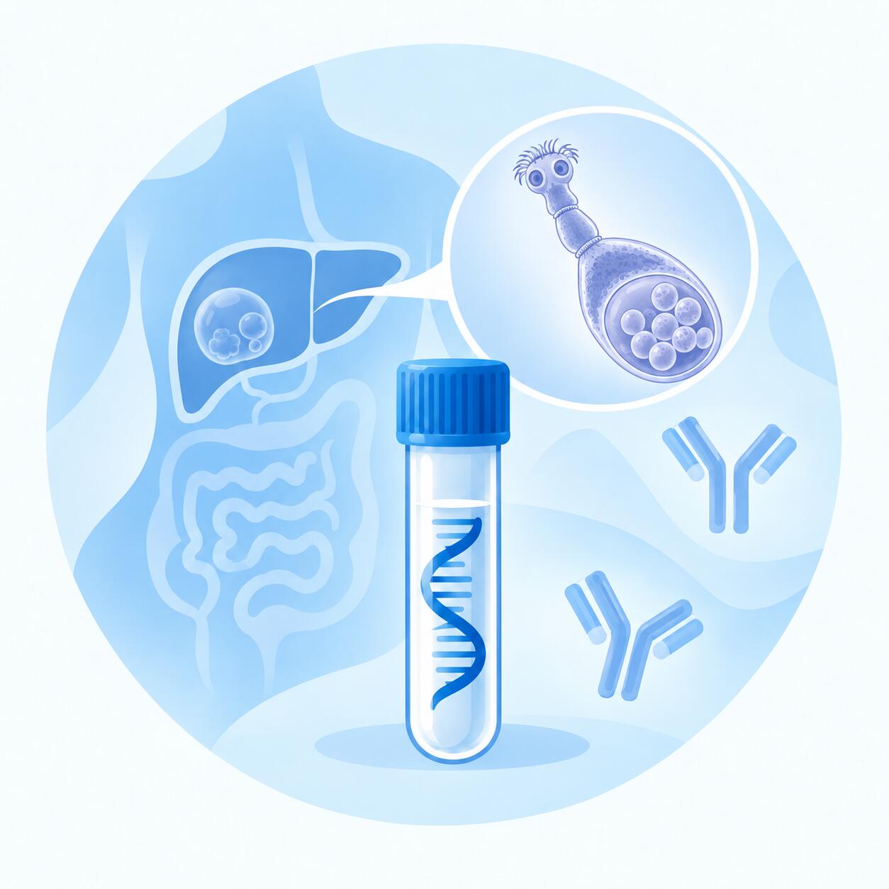IgG antibodies to Echinococcus granulosus Echinococcus granulosus (echinococcosis), IgG — laboratory test