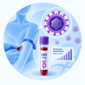 Epstein-Barr virus — Real-time PCR, кількісне визначення у крові