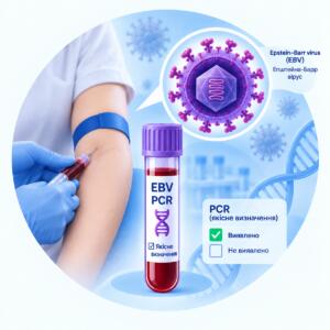 Epstein-Barr virus (EBV) — PCR-якісне визначення у крові
