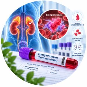 Аналіз еритропоетину (Erythropoietin) — Меді Лаб Плюс