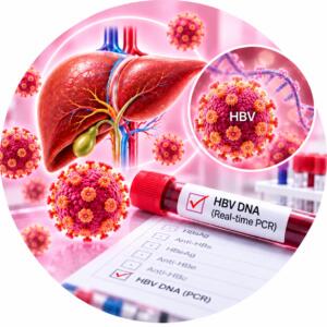PCR analysis for hepatitis B virus DNA (HBV DNA) using the Real-time PCR method — Medi Lab Plus