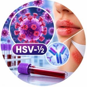Herpes simplex virus 1/2 (HSV-½) — IgG