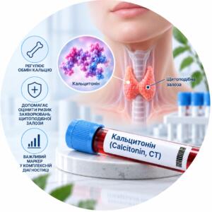 Аналіз кальцитоніну (Calcitonin, CT) — Меді Лаб Плюс