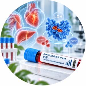 Аналіз лактатдегідрогенази (ЛДГ, Lactate dehydrogenase) — Меді Лаб Плюс