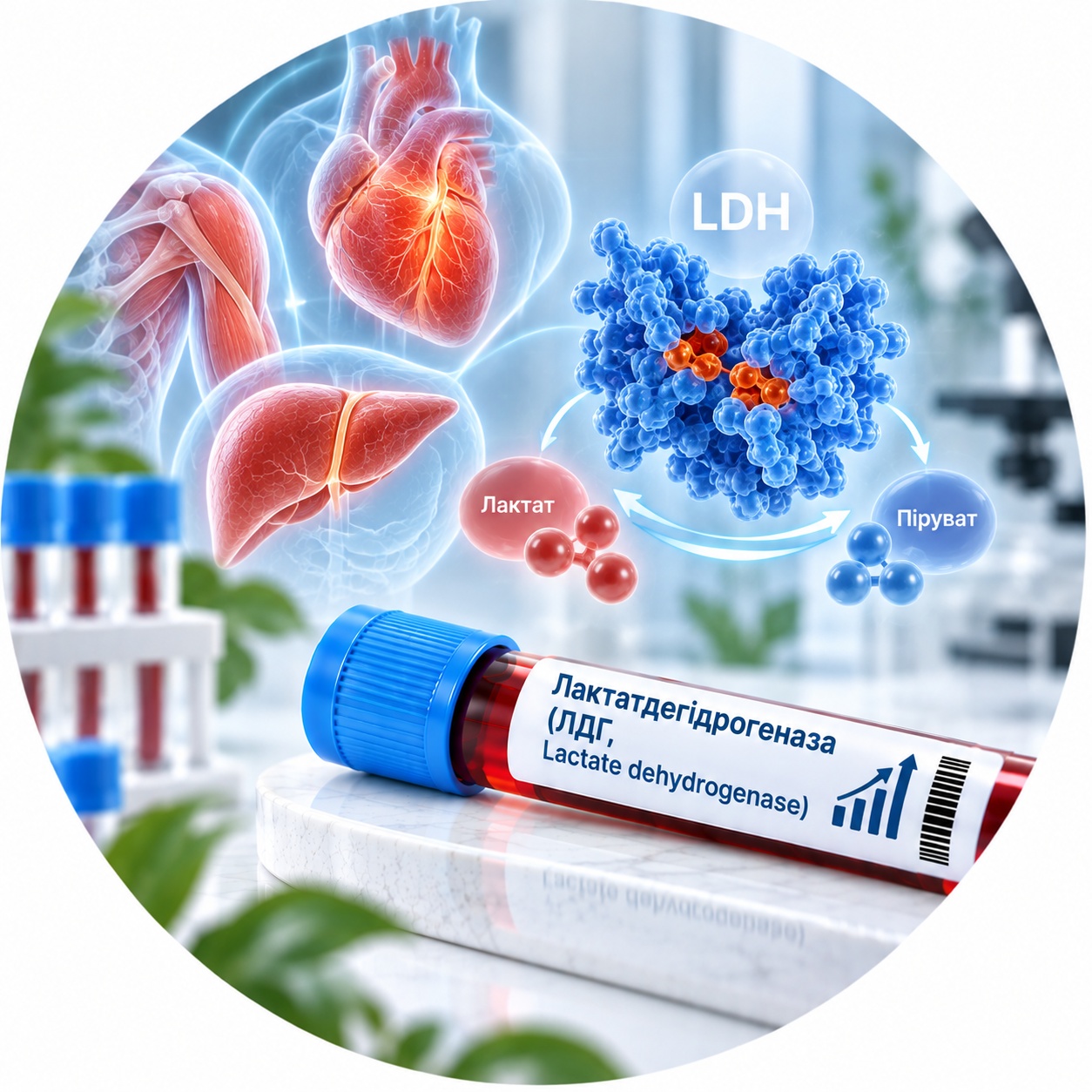 Лактатдегидрогеназа (ЛДГ, Lactate dehydrogenase) - анализ крови Меди Лаб Плюс Анализ лактатдегидрогеназы (ЛДГ, Lactate dehydrogenase) - Меди Лаб Плюс