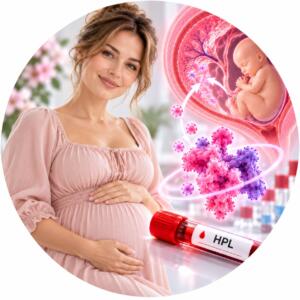 Placental lactogen HPL — laboratory analysis during pregnancy at Medi Lab Plus