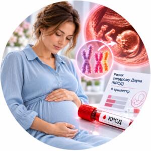 Prenatal screening in the second trimester to assess the risk of Down syndrome — Medi Lab Plus