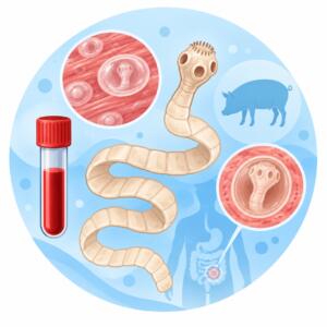 Taenia solium — антитіла IgG, цистицеркоз