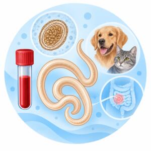 Toxocara canis — IgG antibodies