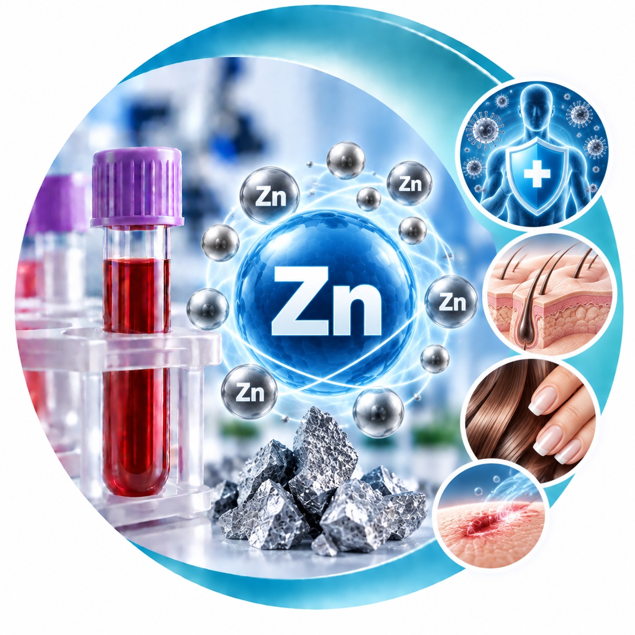 Zinc (Zn, Zinc) — blood test | Medi Lab Plus Zinc Analysis (Zn, Zinc) — Medi Lab Plus