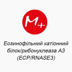 Еозинофільний катіонний білок/рибонуклеаза А3 (ЕСР/RNASE3)