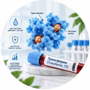 Аналіз трансферину (Transferrin, Tf) — Меді Лаб Плюс