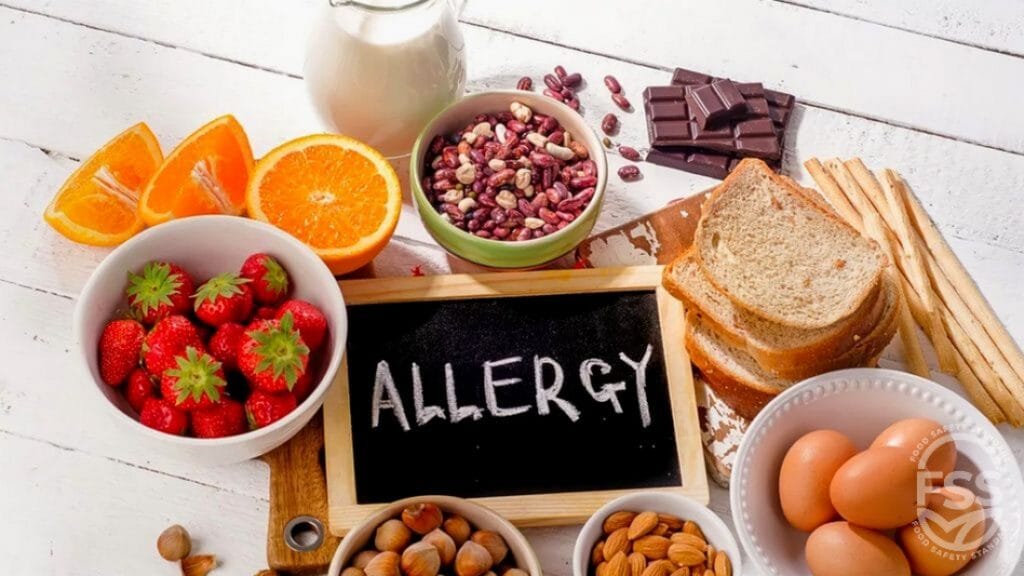 doctor takes blood for a food allergen test