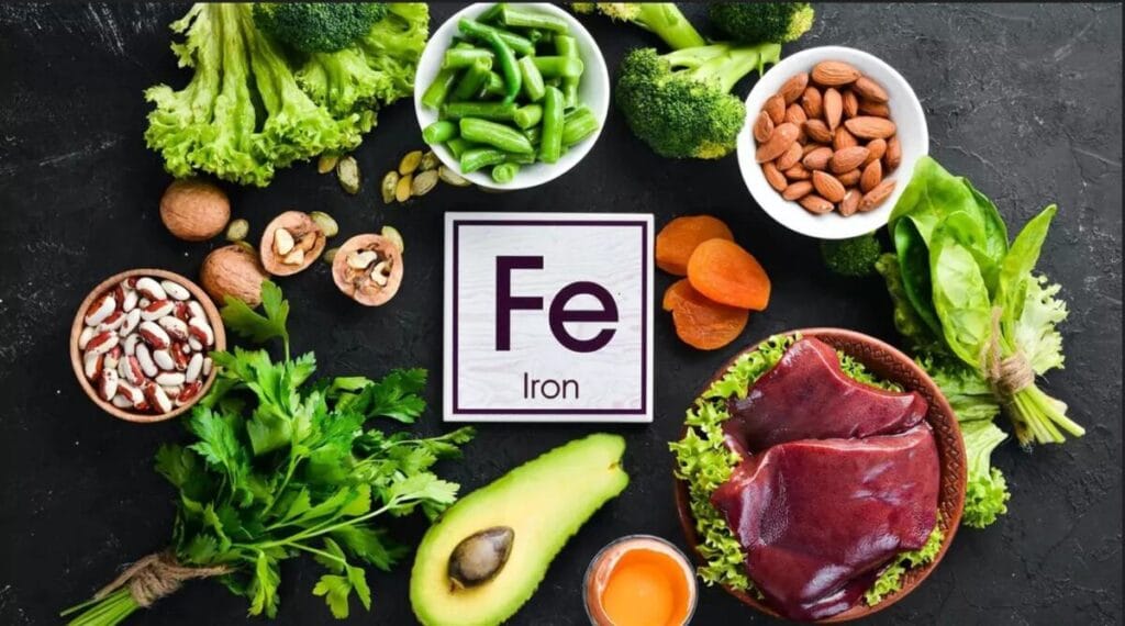Foods rich in iron