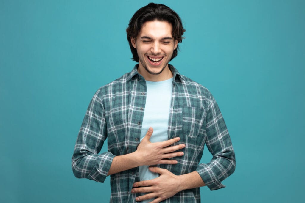 Intestinal microflora under a microscope