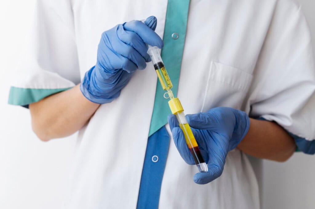 Laboratory analysis for syphilis