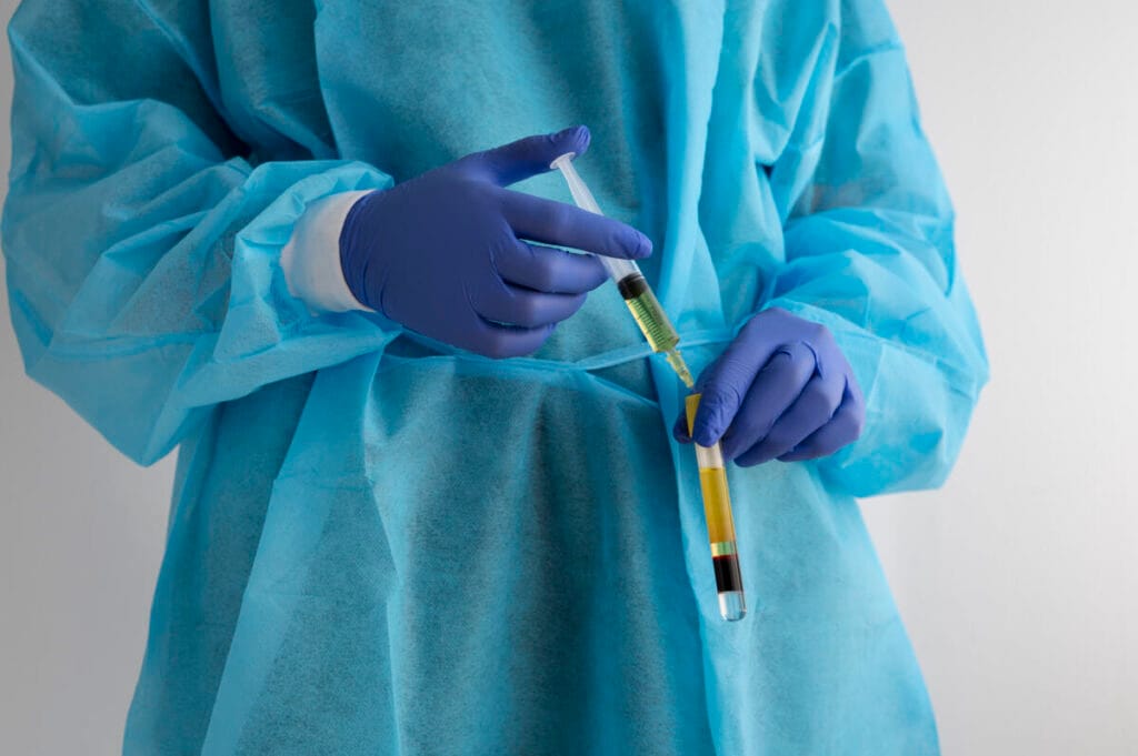 Laboratory analysis for tumor markers