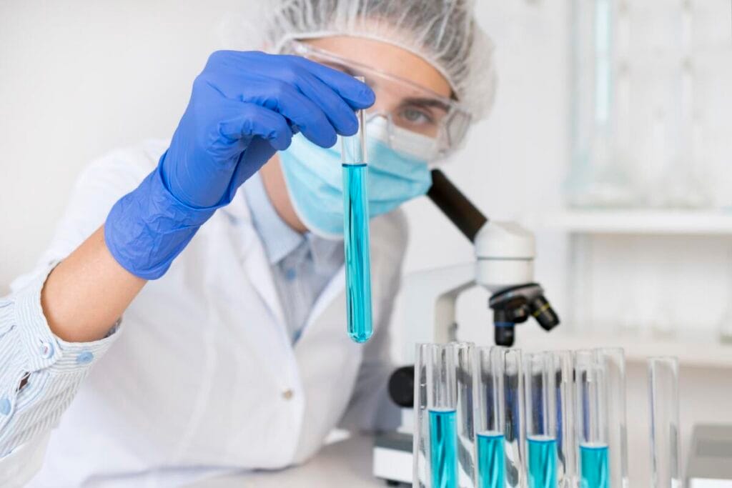 Selection of biomaterial for genetic testing