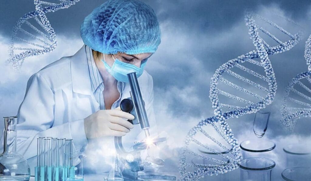 Graphic visualization of genetic changes