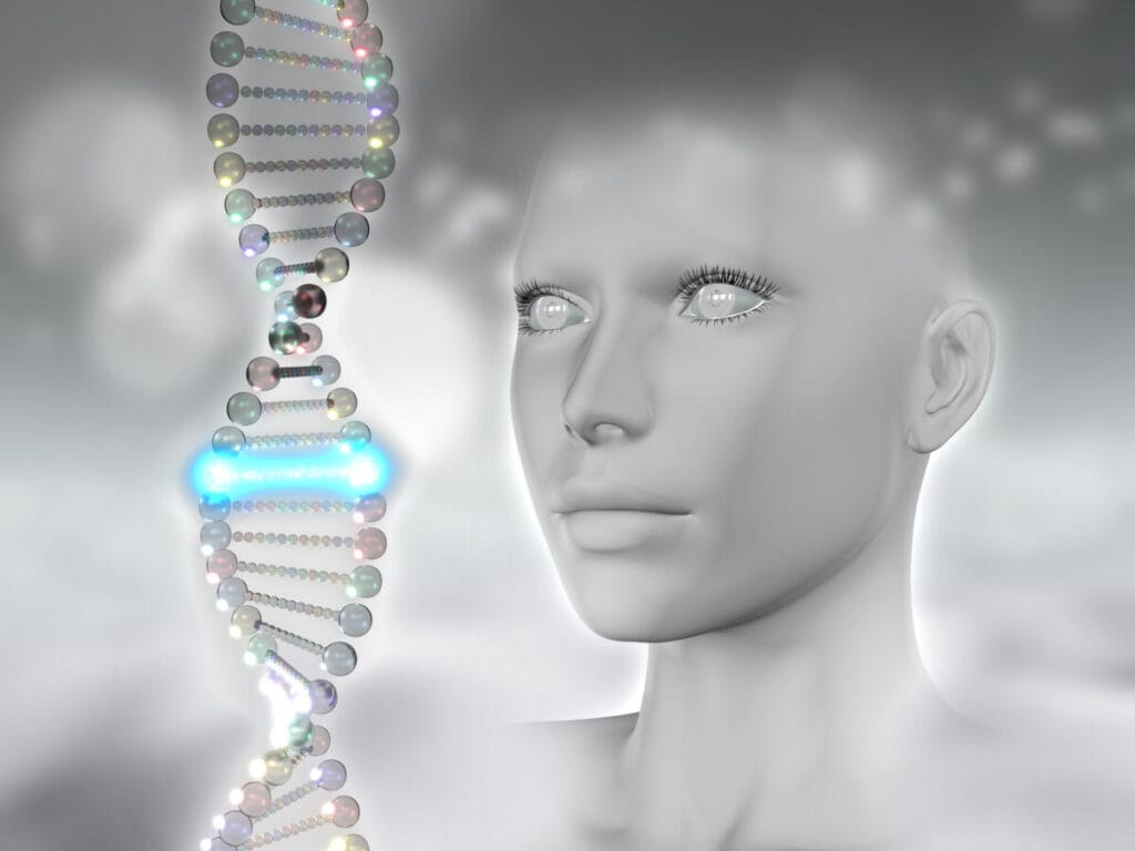 Woman undergoes DNA testing for genetic predisposition
