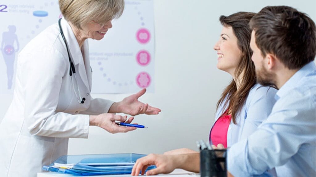 the patient receives the results of the genetic test