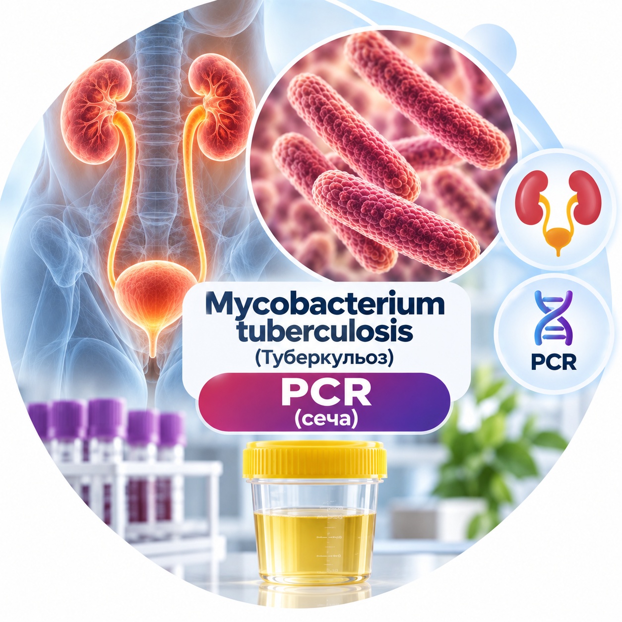 Tuberculosis — qualitative urine PCR Urine PCR for Mycobacterium tuberculosis