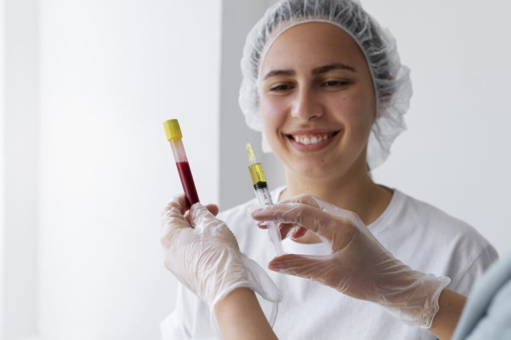 Laboratory blood test for trace elements to diagnose deficiency