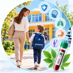 Going to school - a comprehensive laboratory study for a child