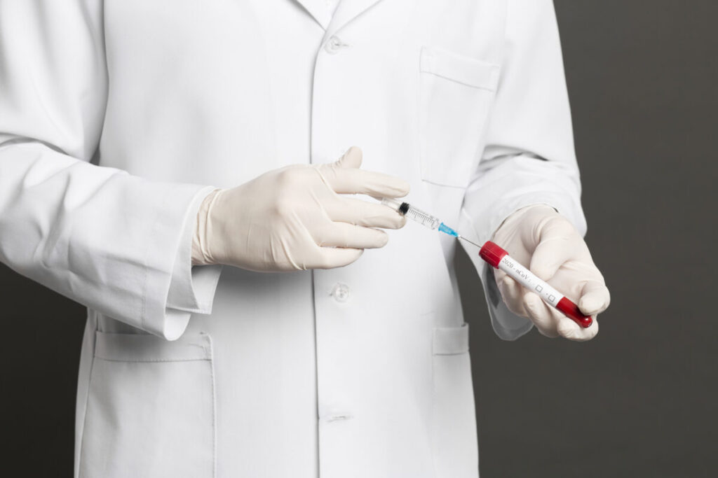 Blood test for magnesium levels