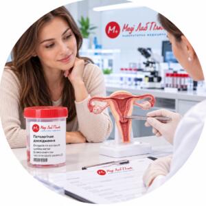 Excision and conization of the cervix with histological examination and determination of the condition of the resection margins — Medi Lab Plus