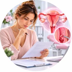 Biopsy of the cervical canal and endometrium — histological examination at Medi Lab Plus