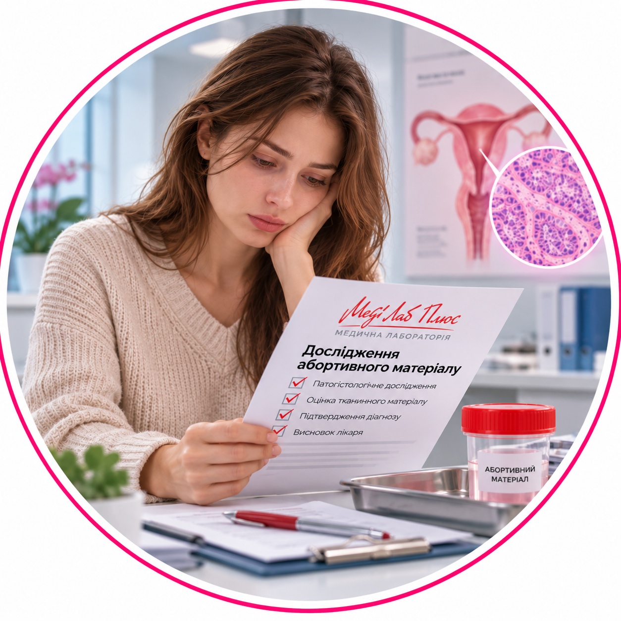 Research on abortive material - laboratory research Medi Lab Plus Research on abortive material - laboratory research Medi Lab Plus