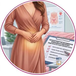 Pathohistological examination after removal of a Bartholin's gland cyst — Medical Center