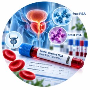 Аналіз індексу вільного ПСА (Free PSA/Total PSA) — Меді Лаб Плюс