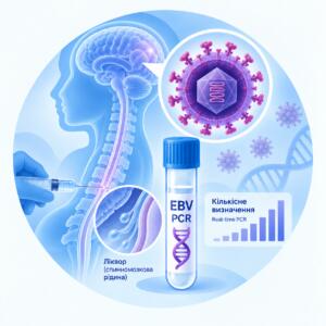 Epstein-Barr virus — PCR-кількісне визначення у лікворі