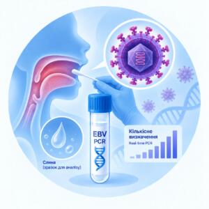 Epstein-Barr virus — PCR-кількісне визначення у слині