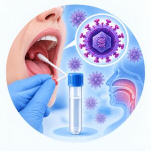 Epstein-Barr virus (EBV) — PCR-якісне визначення у мазку з ротоглотки