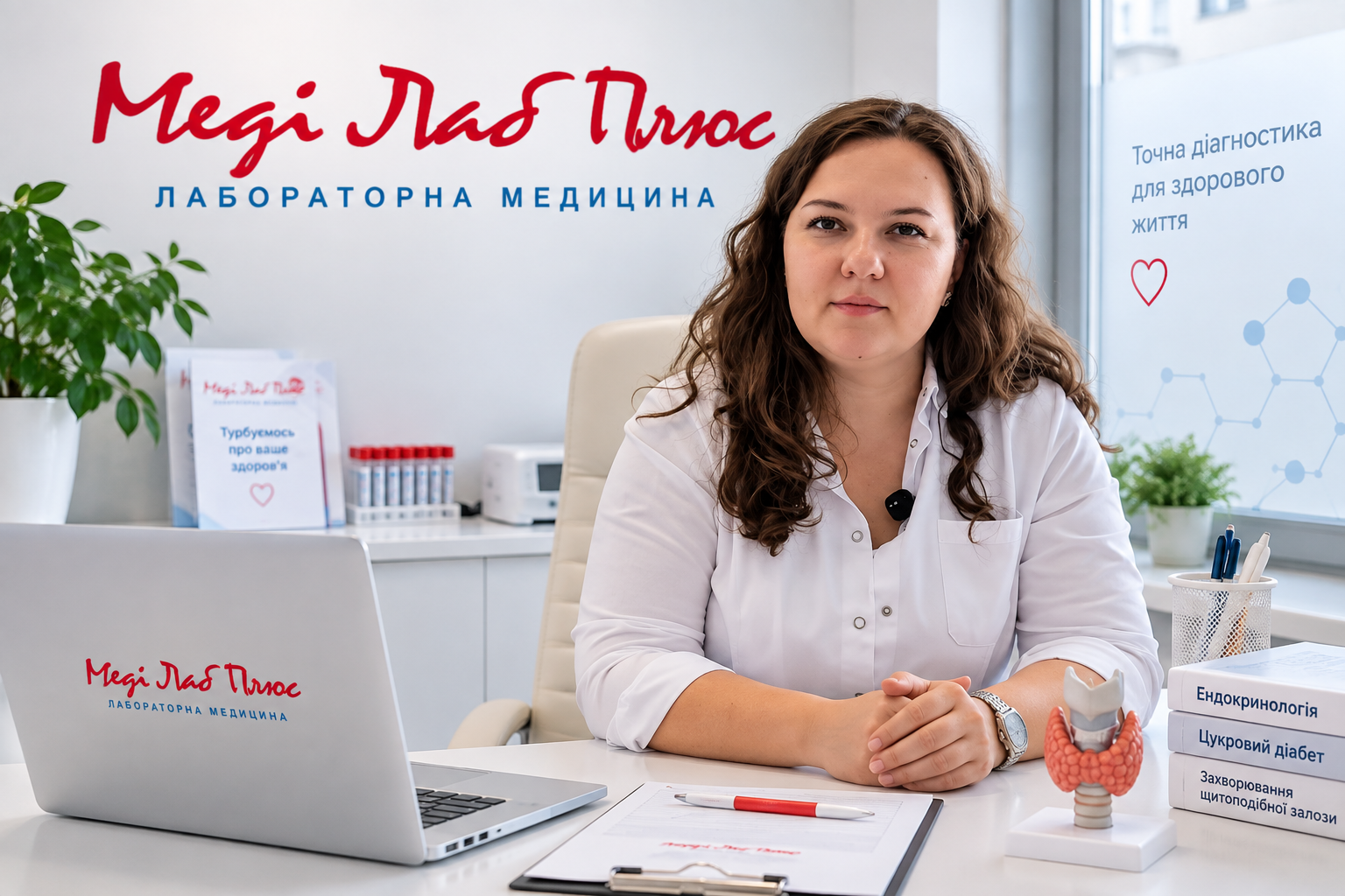 Лікар-ендокринолог Меді Лаб Плюс у Хмельницькому та Старокостянтинові