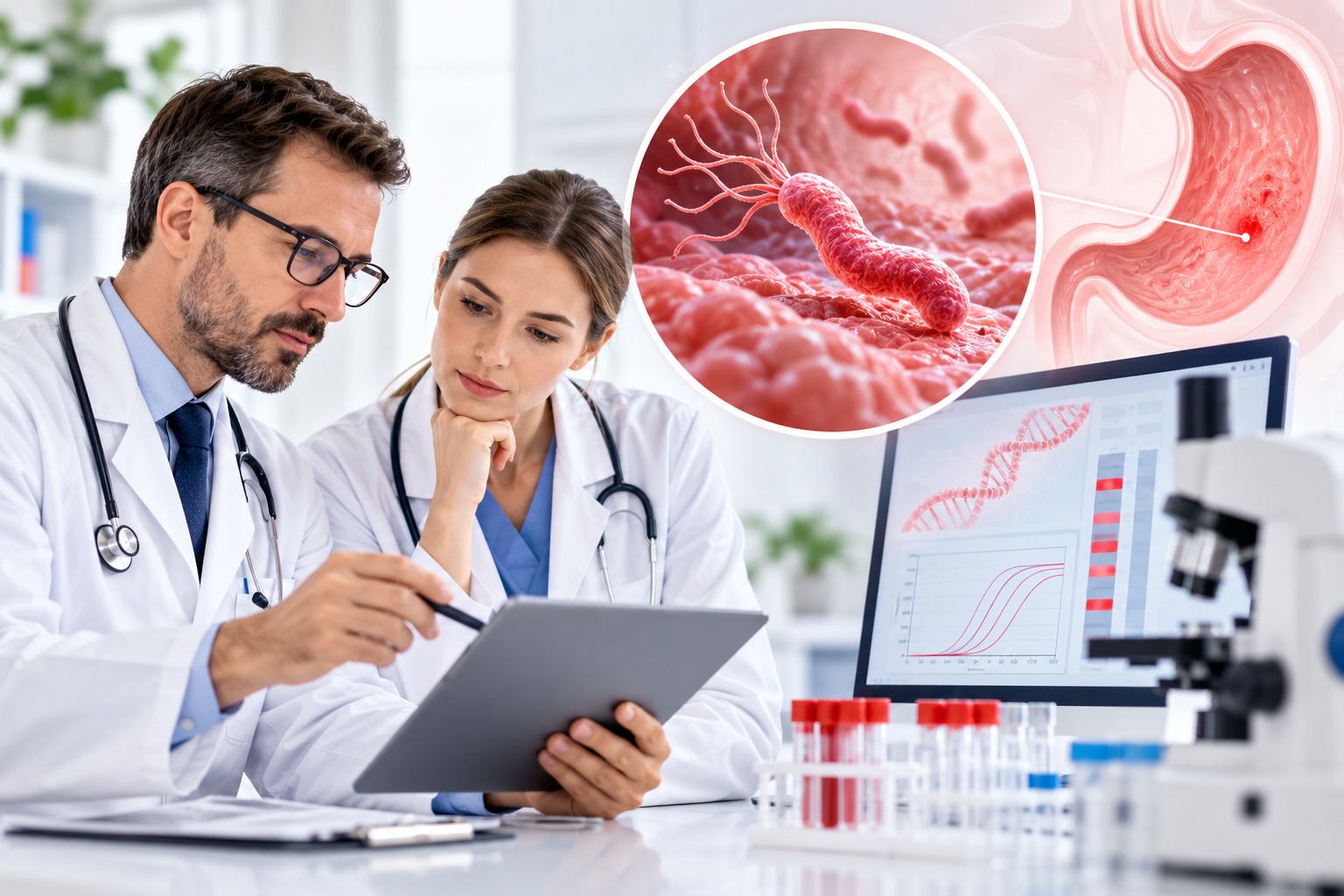 ПЛР-діагностика Helicobacter pylori — Меді Лаб Плюс